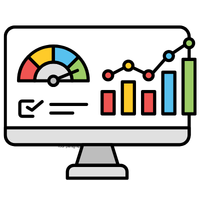 computer screen graphic